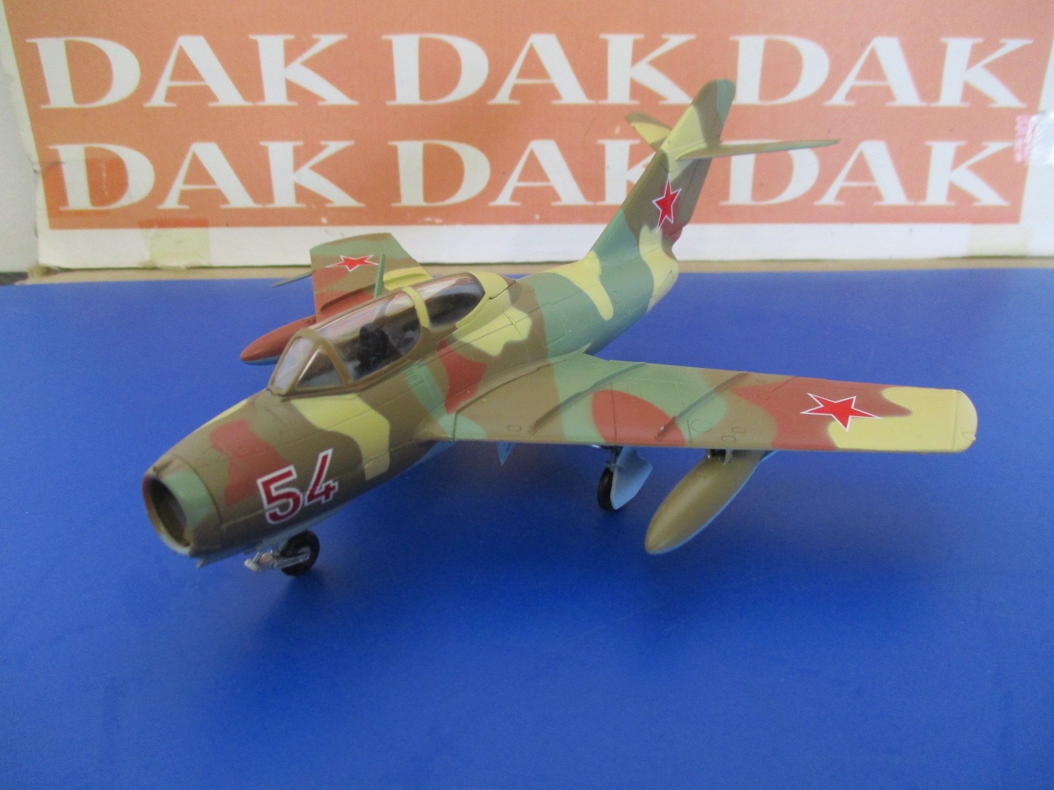 Modellino Aereo Aircraft Mig Uti Red Ussr By Easy Model