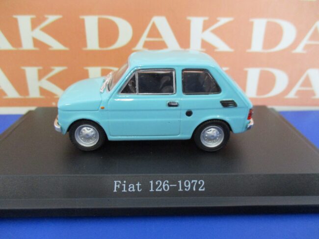 Die cast 1/43 Modellino Auto Fiat 126 I Serie 1972 - immagine 2