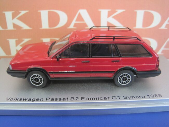 1/43 Modellino Auto Volkswagen Passat B2 Variant GT Syncro 1985 Kess - immagine 2