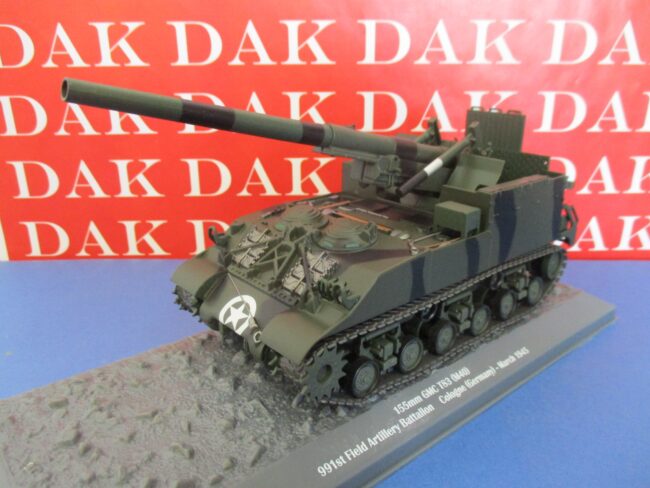 Die cast 1/43 Modellino Carro Armato Tank 155mm GMC T83 (M40) Germany 1945