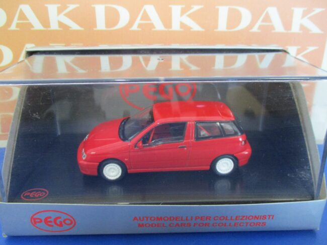 Die cast 1/43 Modellino Auto Alfa Romeo 145 - rossa corsa by Pego - immagine 4