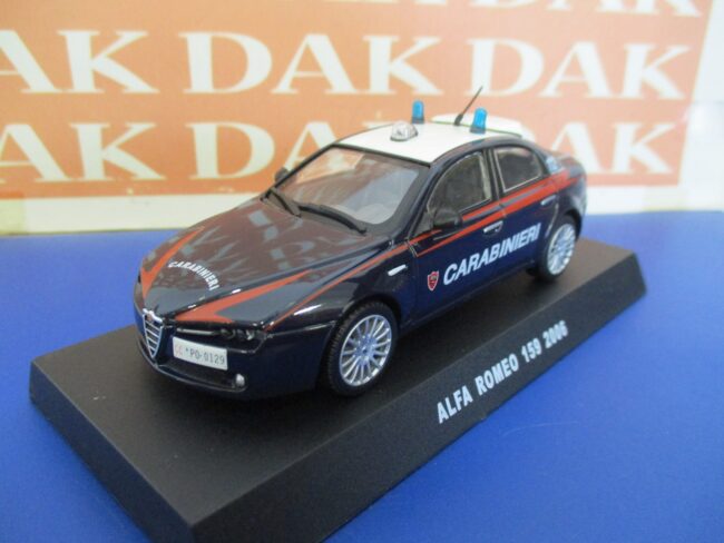 Die cast 1/43 Modellino Auto Carabinieri Alfa Romeo 159 2006