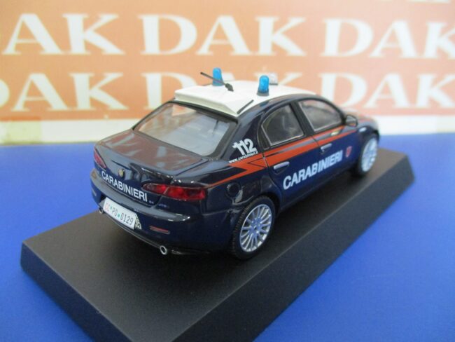 Die cast 1/43 Modellino Auto Carabinieri Alfa Romeo 159 2006 - immagine 3