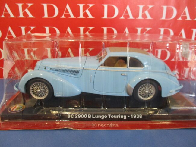 Die cast 1/24 Modellino Auto Alfa Romeo 8C - 2900B Lungo Touring 1938