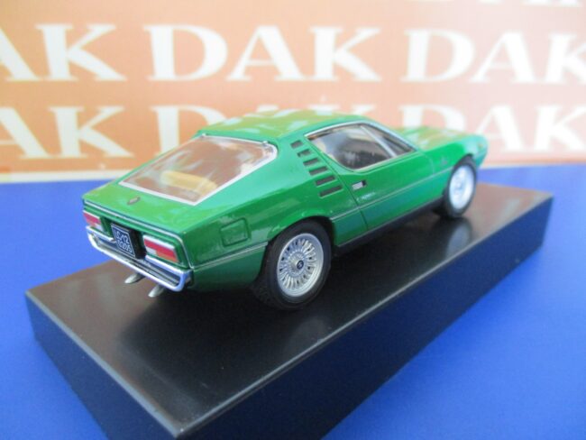 Die cast 1/43 Modellino Auto Alfa Romeo Montreal 1970 verde - immagine 3