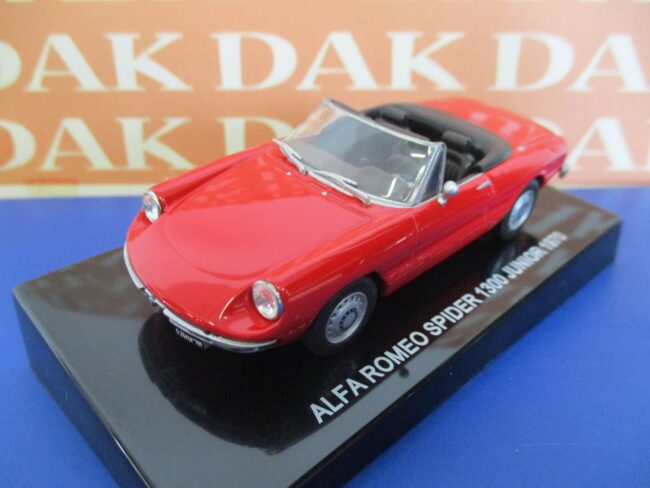 Die cast 1/43 Modellino Auto Alfa Romeo Spider 1300 Junior 1970 Duetto II Serie - immagine 2