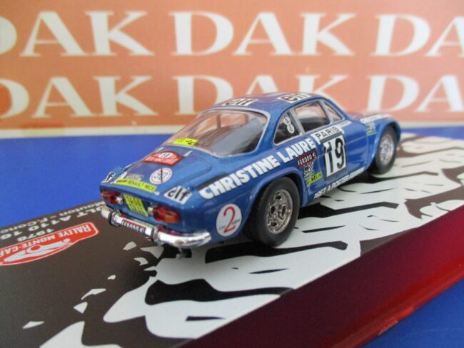 Die cast 1/43 Modellino Alpine Renault A110 1600 Rally Monte Carlo 1976 M.Mouton - immagine 3