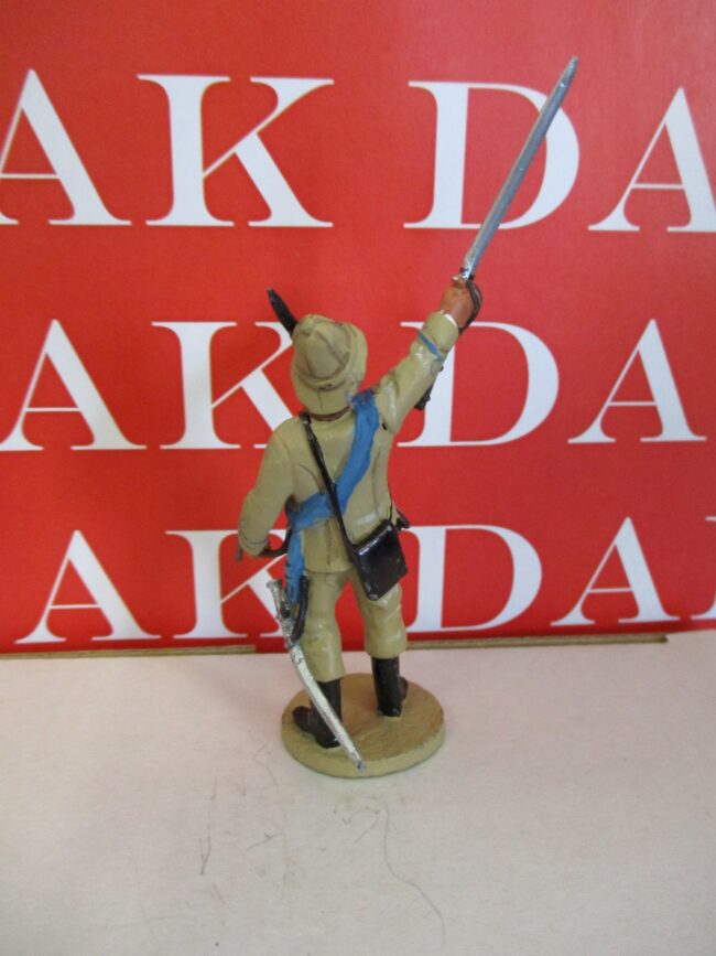 1/32 54mm Soldatino Soldier Alpino Ufficiale 1 Battaglione Adua 1896 Prado 67 - immagine 4