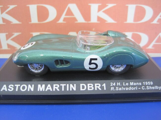 Die cast 1/43 Modellino Auto Aston Martin DBR1 24H Le Mans 1959 C.Shelby