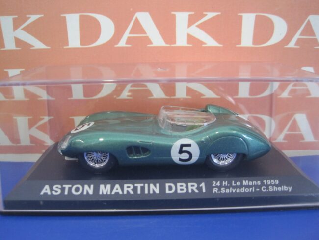 Die cast 1/43 Modellino Auto Aston Martin DBR1 24H Le Mans 1959 C.Shelby - immagine 3