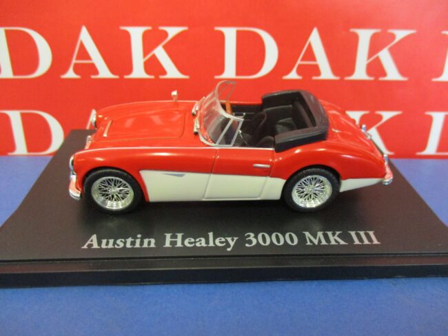 Die cast 1/43 Modellino Auto Austin Healey 3000 MKIII by Atlas - immagine 2