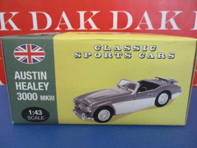 Die cast 1/43 Modellino Auto Austin Healey 3000 MKIII by Atlas - immagine 4