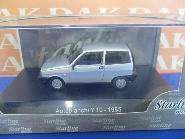 Die cast 1/43 Modellino Auto Autobianchi Y10 1985 Grey Met. by Starline - immagine 4