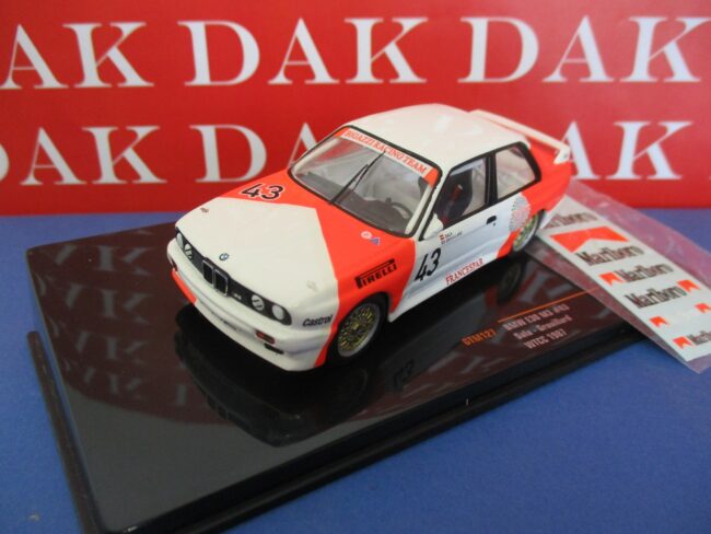 Die cast 1/43 Modellino Auto BMW E30 M3 Marlboro WTCC 1987 Sala by Ixo - immagine 2