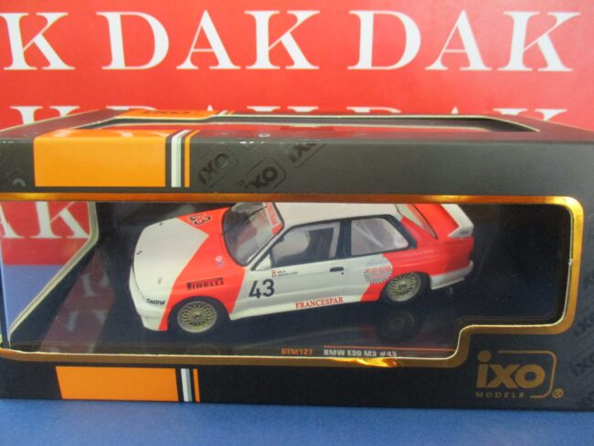 Die cast 1/43 Modellino Auto BMW E30 M3 Marlboro WTCC 1987 Sala by Ixo - immagine 4