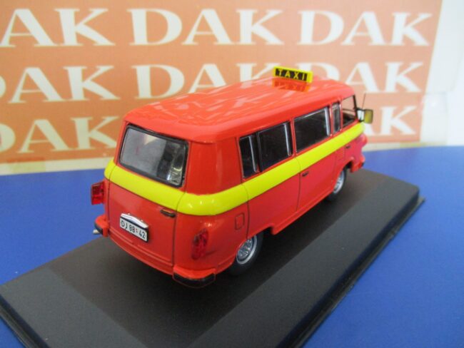 Die cast 1/43 Modellino Furgone Taxi Barkas B1000 KB Dresden 1970 East Germany - immagine 3