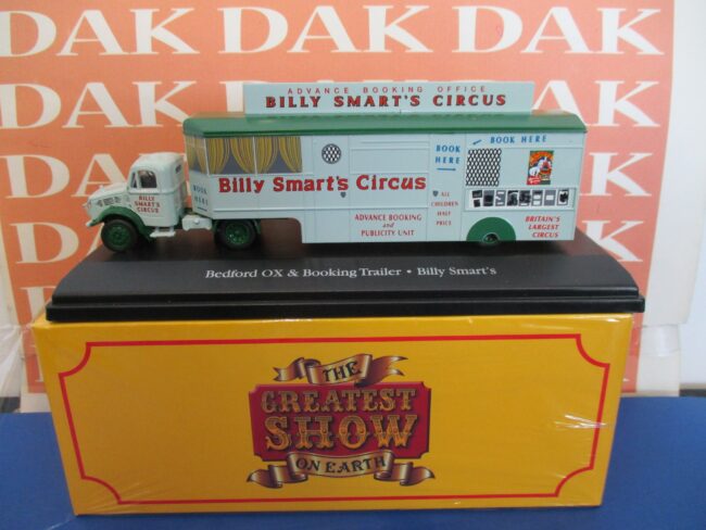 Die cast 1/76 Modellino Camion Bedford OX Booking Trailer Billy Smart's - immagine 4