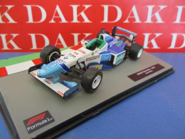 Die cast 1/43 Modellino Auto F1 Benetton B196 1996 J. Alesi - immagine 2