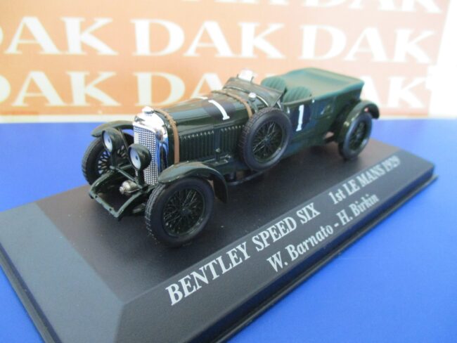 Die cast 1/43 Modellino Auto Bentley Speed Six 24H Le Mans 1929 W. Barnato