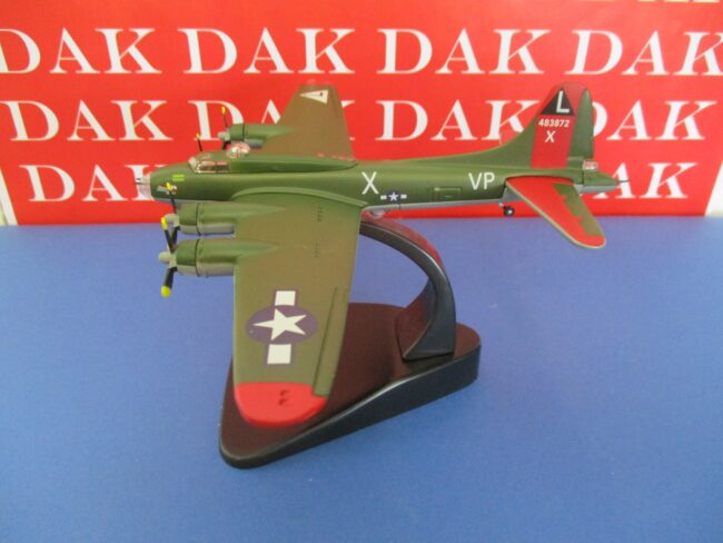 Die cast 1/144 Modellino Aereo Aircraft Boeing B-17G Flying Fortress Texas Raide - immagine 2