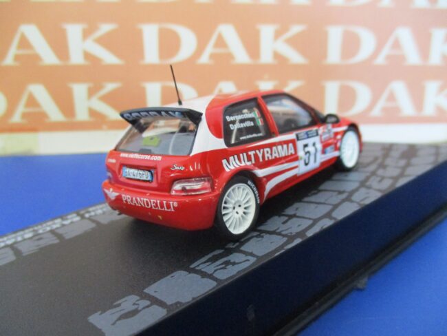 Die cast 1/43 Modellino Auto Citroen Saxo S1600 Rally Sanremo 2002 A. Dallavilla - immagine 3