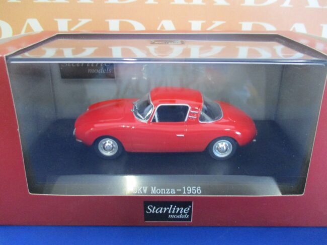 Die cast 1/43 Modellino Auto DKW Monza 1956 red by Starline - immagine 4