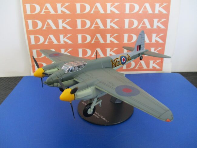 Die cast 1/72 Modellino Aereo Aircraft De Havilland Mosquito FB MK VI UK - Pippo - immagine 3