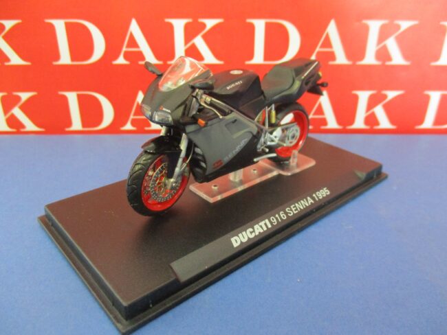 Die cast 1/24 Modellino Moto Ducati 916 Senna 1995 - immagine 2