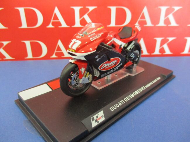 Die cast 1/24 Modellino Moto Ducati Desmosedici Rubens Xaus 2004