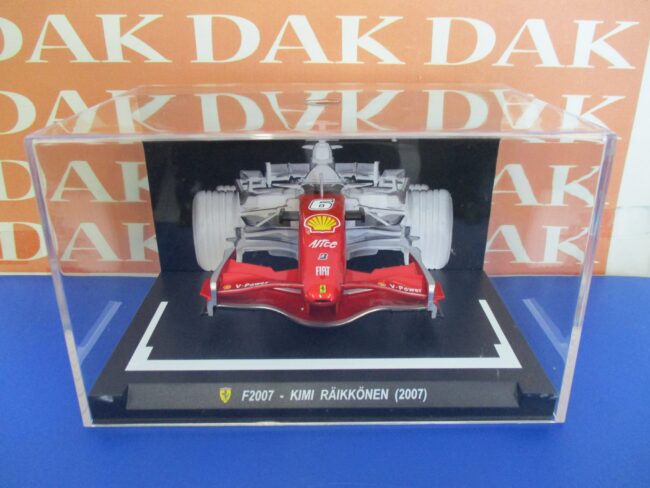 Die cast 1/18 F1 Musetto Musetti Ferrari F2007 K.Raikkonen (Test Market) - immagine 3