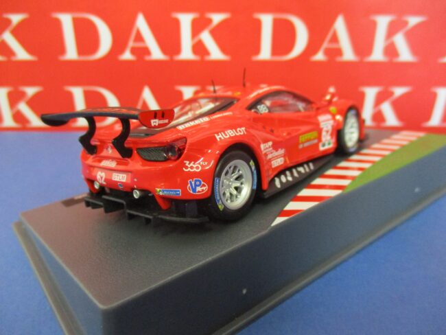 Die cast 1/43 Modellino Auto Ferrari 488 GTE Daytona 2017 G. Fisichella - immagine 3