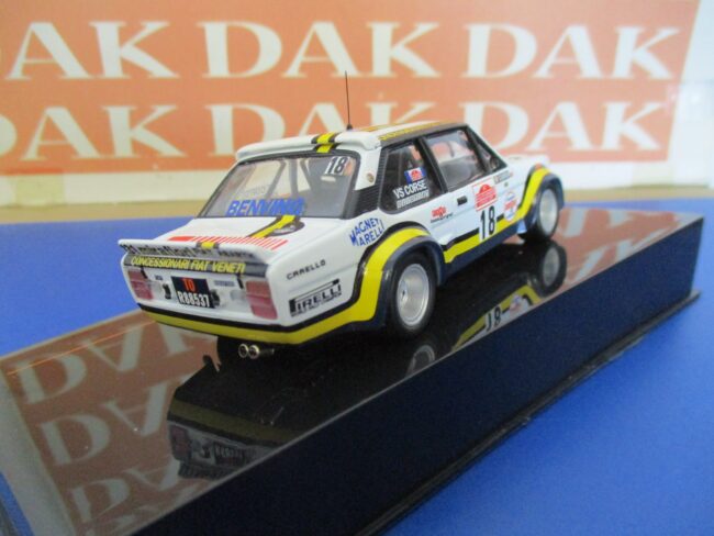 Die cast 1/43 Modellino Auto Fiat 131 Abarth Rally Sanremo 1978 A.Pasetti by Ixo - immagine 3