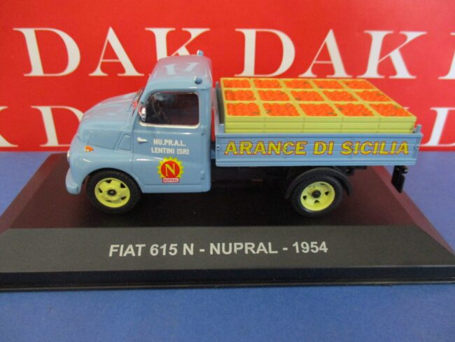 Die cast 1/43 Modellino Furgone Pubblicitario Fiat 615 N Pick-Up Nupral 1954 - immagine 2