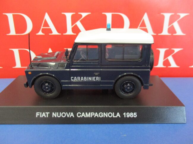 Die cast 1/43 Modellino Auto Carabinieri Fiat Nuova Campagnola 1985 - immagine 2