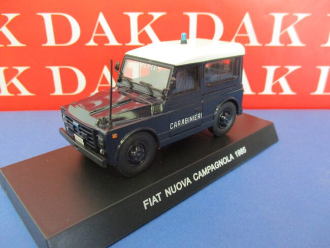 Die cast 1/43 Modellino Auto Carabinieri Fiat Nuova Campagnola 1985