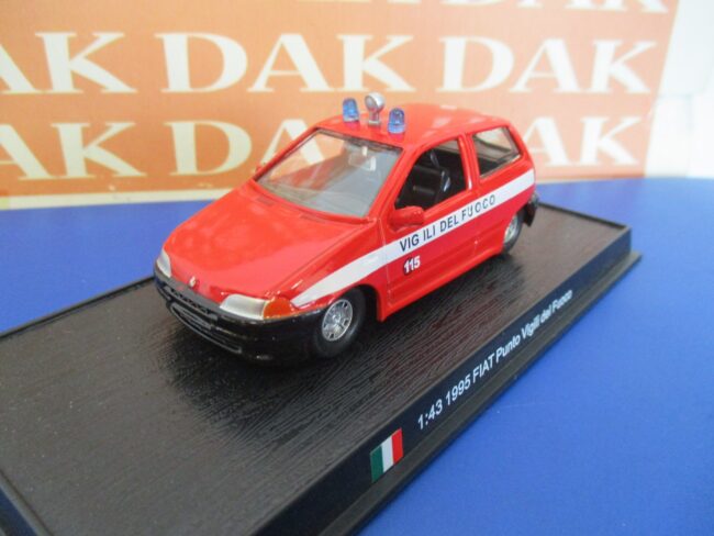 Die cast 1/43 Modellino Auto Fiat Punto Vigili del Fuoco 1995 (Italy) - immagine 2