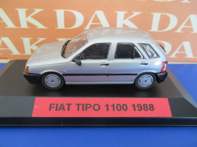 Die cast 1/43 Modellino Auto Fiat Tipo 1.1 1988 Silver2 - immagine 2