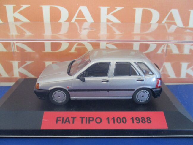 Die cast 1/43 Modellino Auto Fiat Tipo 1.1 1988 Silver2 - immagine 4