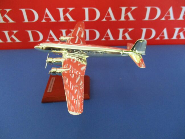 Die cast 1/200 Modellino Aereo Cromato Aircraft Silver Plated Focke Wulf FW 200 - immagine 2