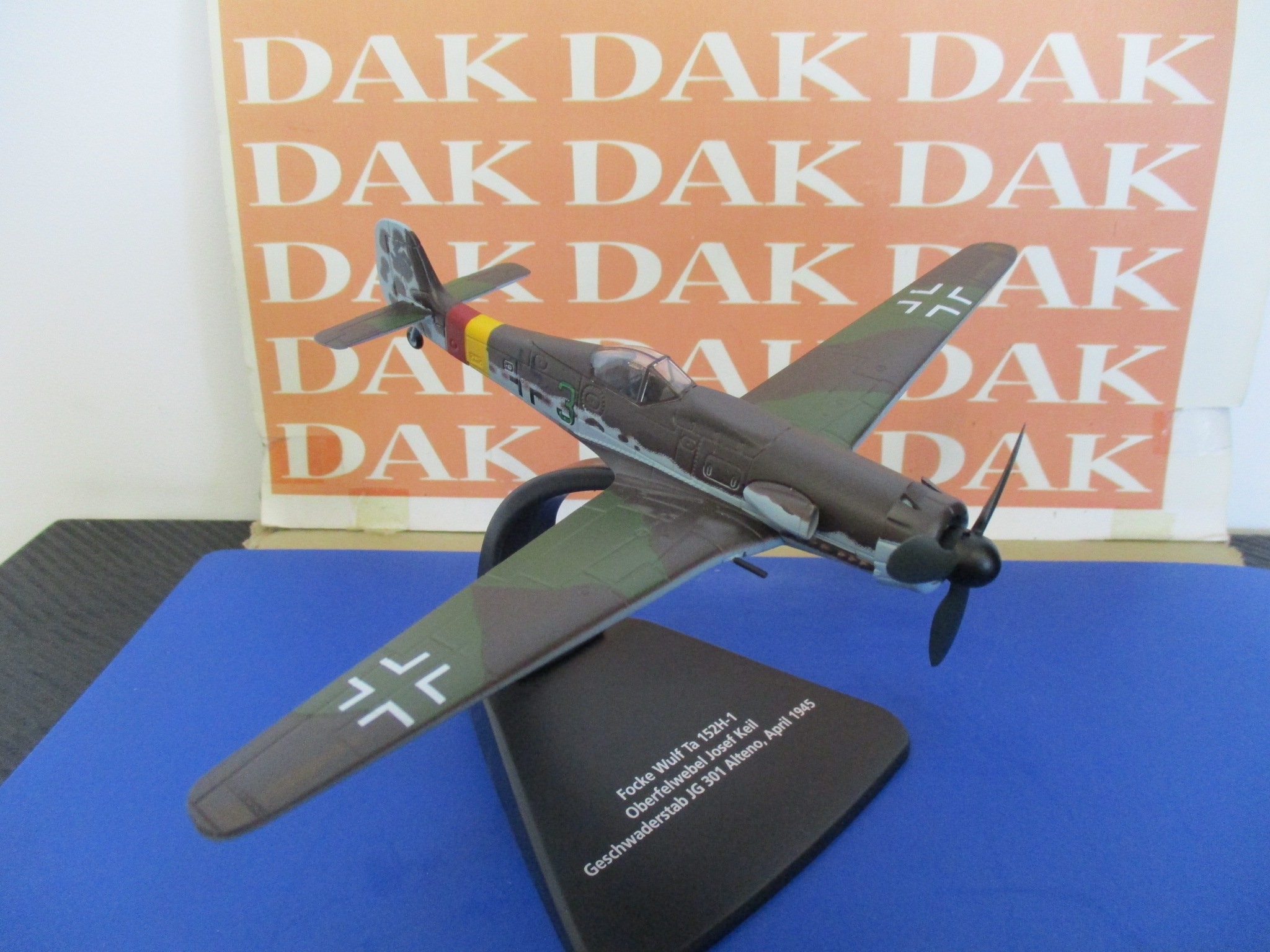 Die Cast 1 72 Modellino Aereo Aircraft Focke Wulf Ta 152h 1 Jg 301