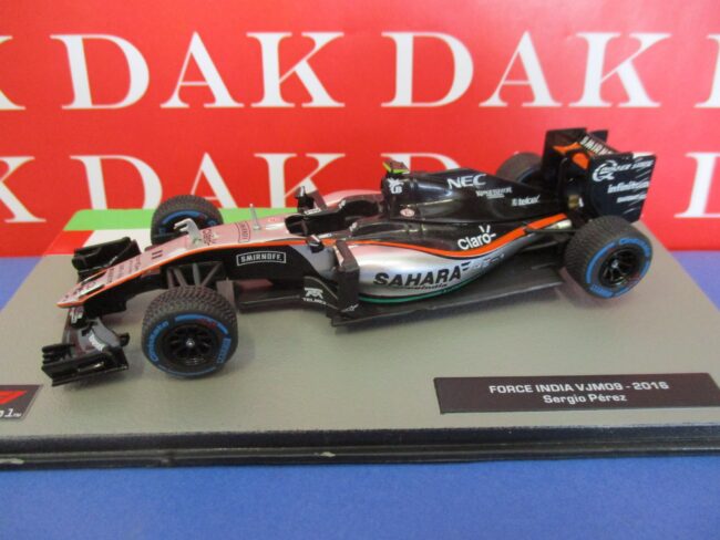 Die cast 1/43 Modellino Auto F1 Force India VJM09 2016 S. Perez - immagine 2