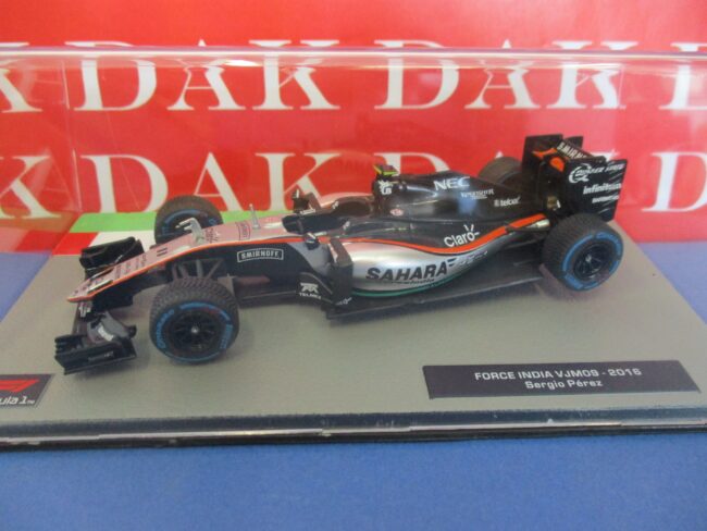 Die cast 1/43 Modellino Auto F1 Force India VJM09 2016 S. Perez - immagine 4