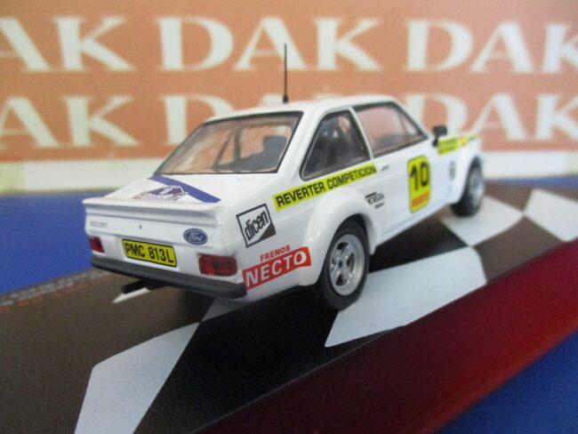 Die cast 1/43 Modellino auto Ford Escort RS 1800 Rally Costa Brava 1977 Fernande - immagine 3