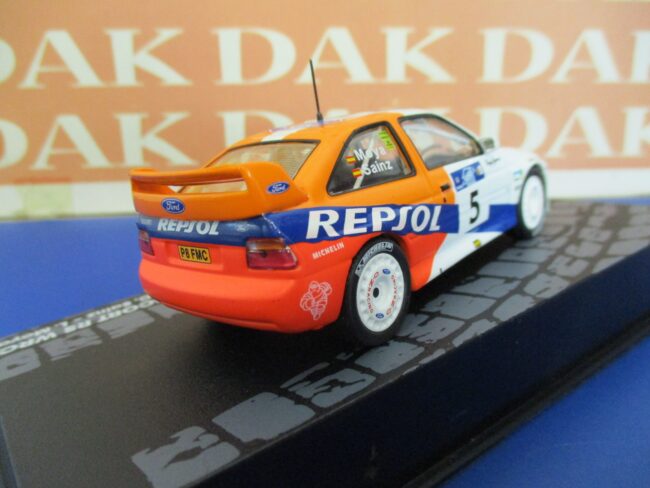 Die cast 1/43 Modellino Auto Ford Escort RS WRC Rally Acropolis 1997 C. Sainz - immagine 3