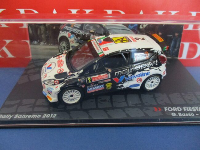 Die cast 1/43 Modellino Auto Ford Fiesta RRC Rally Sanremo 2012 G. Basso - immagine 4