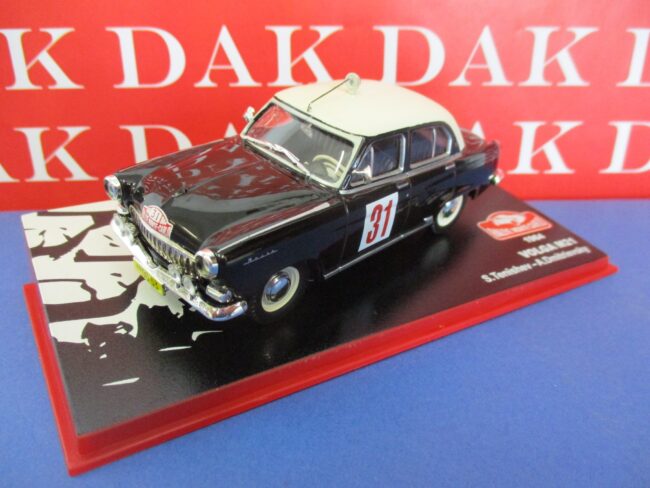 Die cast 1/43 Modellino Auto Gaz M-21 Volga Rally Monte Carlo 1964