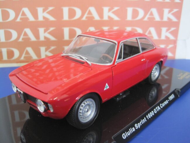 Die cast 1/24 Modellino Auto Alfa Romeo Giulia Sprint GTA Corsa 1965