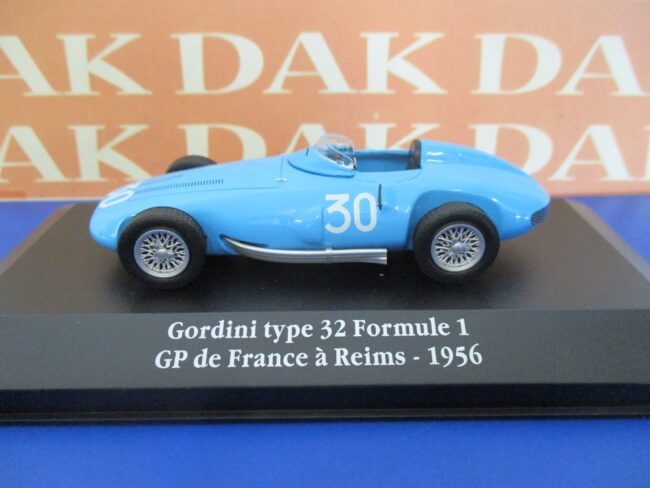 Die cast 1/43 Modellino Auto F1 Renault Gordini Typ 32 GP France 1956 R. Manzon - immagine 2