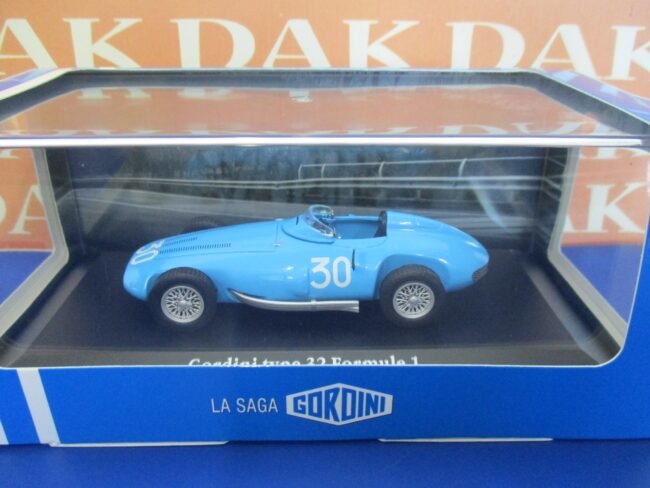 Die cast 1/43 Modellino Auto F1 Renault Gordini Typ 32 GP France 1956 R. Manzon - immagine 4