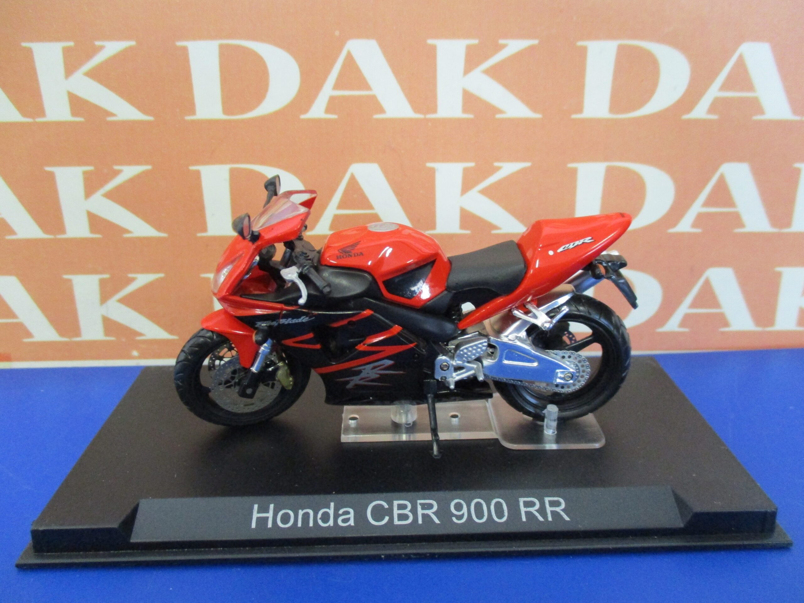 Die cast 1/24 Modellino Moto Honda CBR 900 RR - Dak Mantova sas